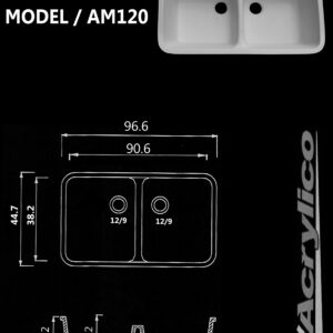 حوض رخام AM120