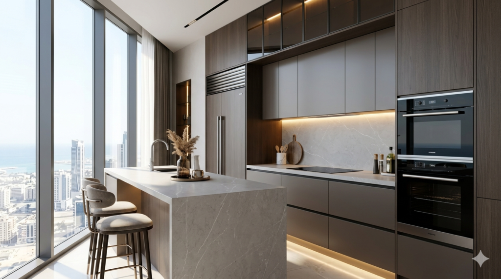 تركيب رخام صناعي جدة لأسطح المطابخ الحديثة.