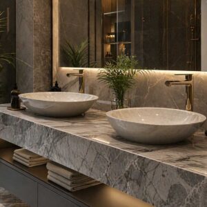 أسطح طاولات-الحمام